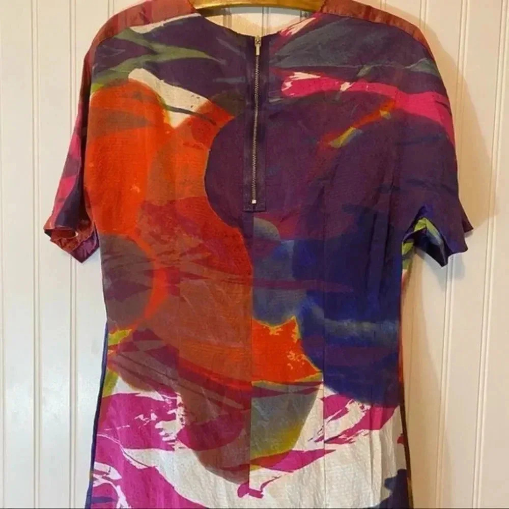 Tory Burch Watercolor Sheath Dress - Picture 11 of 15